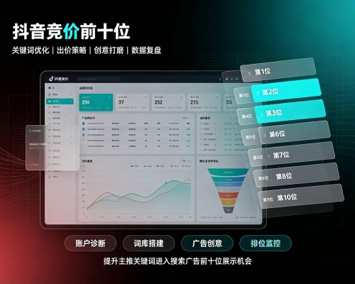 西湖抖音搜索竞价